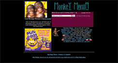 Desktop Screenshot of monkeymania.co.uk